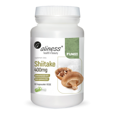 Shiitake 90 kapsułek VEGE Aliness - 5903242582608.jpg