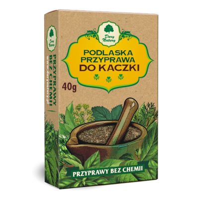 Podlaska przyprawa do kaczki 40g Dary Natury - 5903246861020.jpg