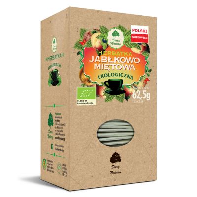 Jabłkowo mietowa EKO 25x2,5g Dary Natury
 - 5903246862065.jpg