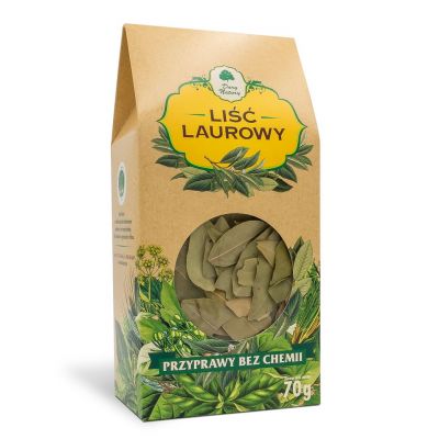 Liść laurowy 70g Dary Natury - 5903246862744.jpg