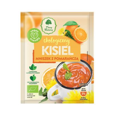 Kisiel Mniszek z Pomarańczą EKO 30g Dary Natury - 5903246866322.jpg