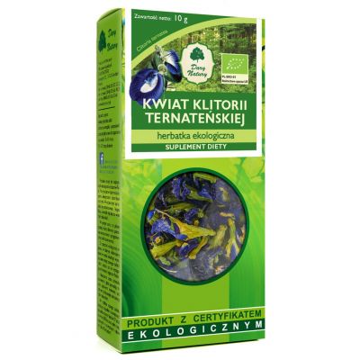 Kwiat Klitorii Ternateńskiej EKO 10g Dary Natury - 5903246867619.jpg