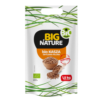 Kasza Gryczana palona Bio 1,5kg Duża Paka Big Nature - 5903351620543.jpg