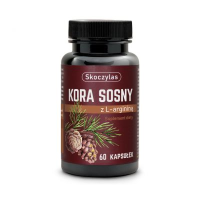 Kora sosny z argininą 60 kapsułek Skoczylas - 5903631208119.jpg