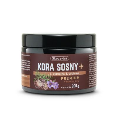 Kora sosny + L-cytrulina + L-arginina PREMIUM 200g Skoczylas - 5903631208683.jpg