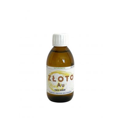 Niejonowe Złoto Au Koloidalne 25 PPM 200ml Nature Biotic - 5903684867967.jpg