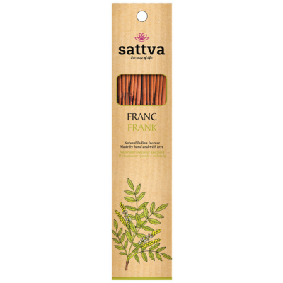 Kadzidło Franc 30g 15 szt Sattva - 5903794180178.jpg