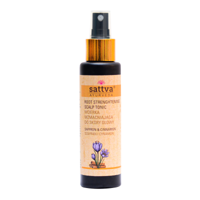 Wcierka wzmacniająca do skóry głowy Szafran i Cynamon 100ml Sattva - 5903794180680.jpg