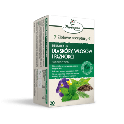 Dla Skóry, Włosów i Paznokci 20x2g Herbapol - 5903850004141.jpg