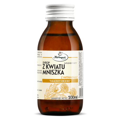 Syrop z Kwiatu mniszka Majowy miodek 100ml Herbapol - 5903850013686.jpg
