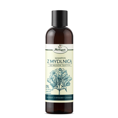 Szampon do włosów tłustych z mydlnicą 250ml Herbapol - 5903850016380.jpg