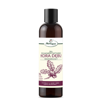 Żel do higieny intymnej z korą dębu 250ml Herbapol - 5903850016595.jpg
