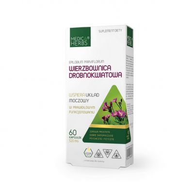 Wierzbownica Drobnokwiatowa 60 kaps. Medica Herbs - 5903968202354.jpg