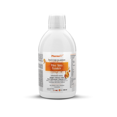 Włosy Skóra Paznokcie Zaawansowana formuła płyn 500ml Pharmovit - 5904703900542.jpg