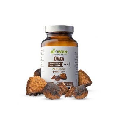 Chaga 400mg 90 kapsułek Biowen - 5904806120328.jpg