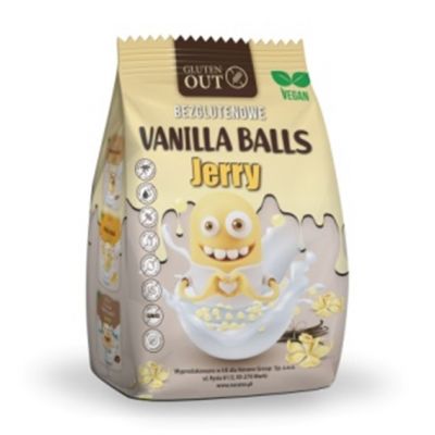 Kulki Kukurydziane o Smaku Waniliowym Bezglutenowe 375g Jerry Gluten Out - 5904954645421.jpg