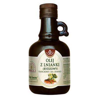 Olej z lnianki (Rydzowy) 250ml Oleofarm  - 5904960012385.jpg