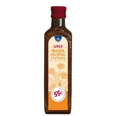 Syrop Mniszek lekarski z cytryną 250ml Oleofarm - 5904960014525.jpg