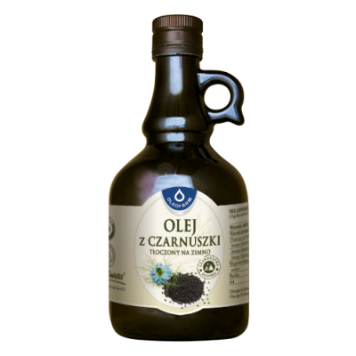 Olej z czarnuszki 500ml Oleofarm  - 5904960017687.jpg