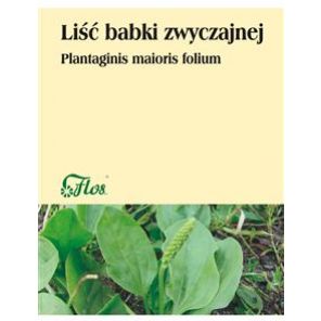 Liść babki zwyczajnej 50g Flos  - 5905279799394.jpg