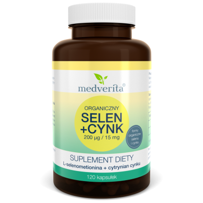 Selen 200mcg + Cynk 15mg 120 kapsulek Medverita - 5905669084970.jpg