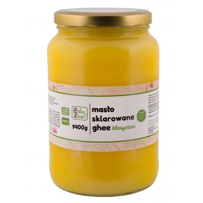 Masło sklarowane Ghee klasyczne 1400g Palce Lizać - 5905669437363.jpg