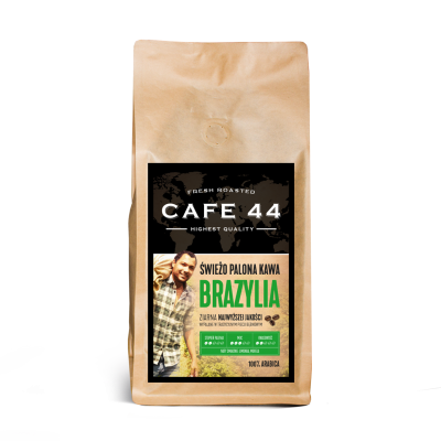 Kawa Ziarnista Brazylia 200g Cafe44 - 5905669813815.jpg