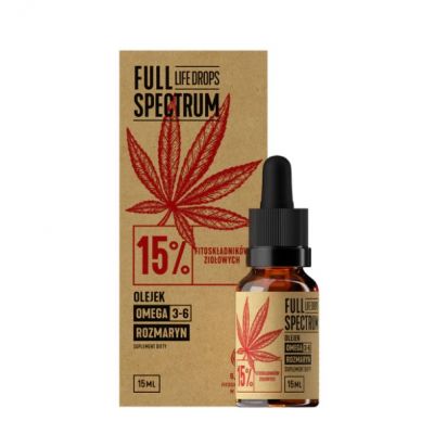 Olej Konopny Full Spectrum Life Drops 15% 15ml Cosma Cannabis - 5905679840122.jpg