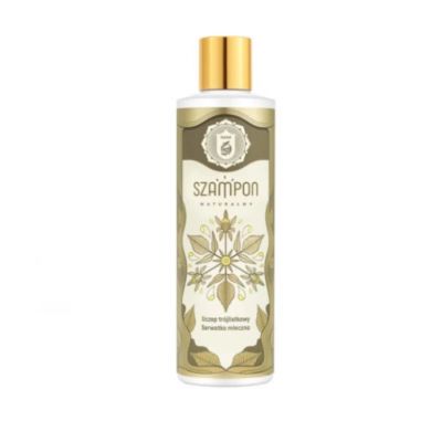 Szampon na bazie serwatki mlecznej z ekstraktem z uczepu trójlistkowego 280ml Nami - 5906365360108.jpg