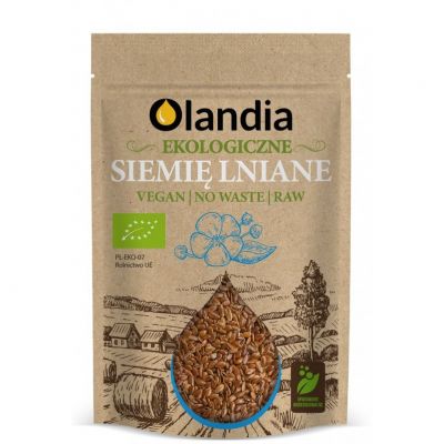 Siemię Lniane Ziarno BIO 200g Olandia - 5906660190295.jpg