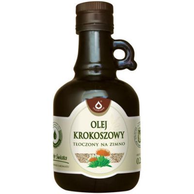 Olej krokoszowy 250ml Oleofarm  - 5907078675718.jpg