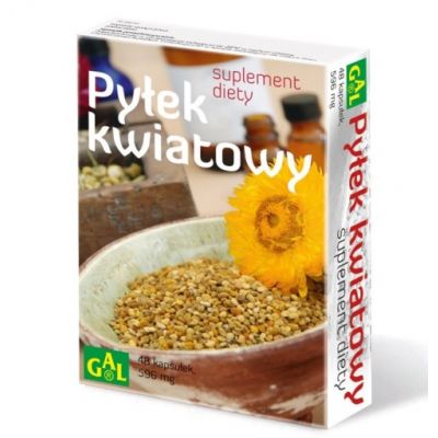 Pyłek kwiatowy 48 kaps. GAL  - 5907501110458.jpg