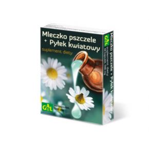 Mleczko pszczele z pyłkiem 48 kaps. GAL  - 5907501110526.jpg