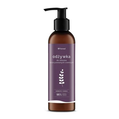 Odżywka do włosów koloryzowanych ciemnych „Herbata i Henna” 200g Fitomed - 5907504400334.jpg