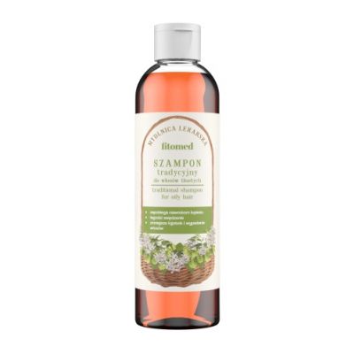 Tradycyjny szampon do włosów tłustych "Mydlnica lekarska"  250ml Fitomed - 5907504400921.jpg