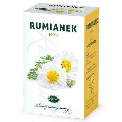Herbatka Rumianek ekspresowa 30x1,5g Kawon - 5907520308430.jpg