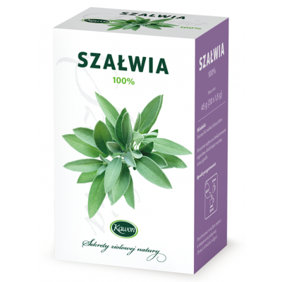 Herbatka Szałwia 30x1,5g Kawon - 5907520308454.jpg