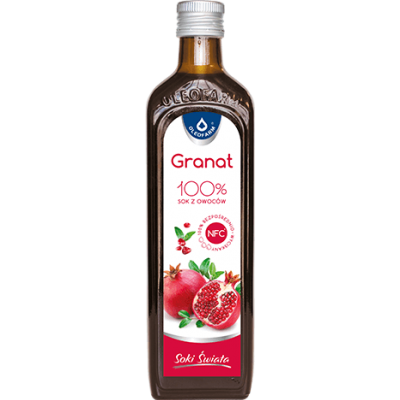 Sok z granatu 100% GranVital 490 ml Oleofarm - 5907559279848.jpg