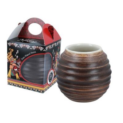Naczynie do Yerba Mate Brazowe 400ml - 5907580068176.jpg