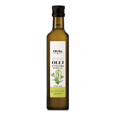 Olej z lnianki 250ml Olvita  - 5907591923129.jpg