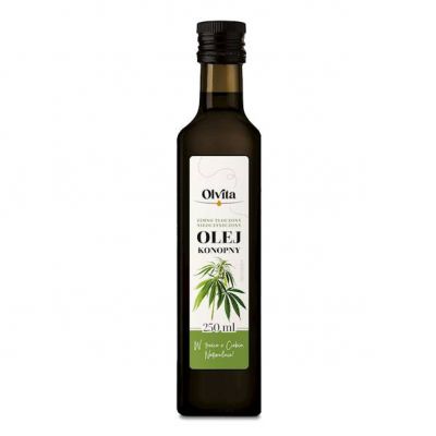 Olej konopny 250ml Olvita - 5907591923266.jpg