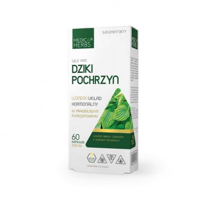 Dziki Pochrzyn 60 kaps. Medica Herbs - 5907622656439.jpg