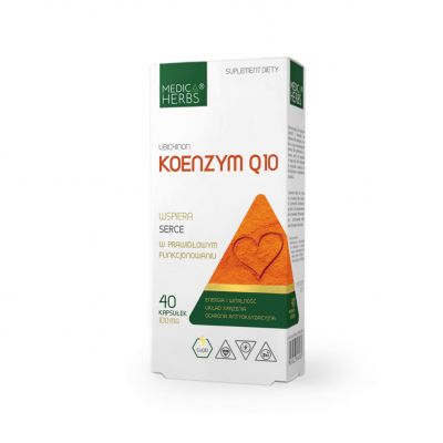 Koenzym Q10 40 kaps. Medica Herbs - 5907622656590.jpg