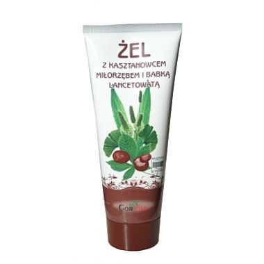 Żel z kasztanowcem, miłorzębem i babką 200ml Gorvita  - 5907636994480.jpg