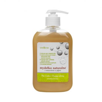 Mydełko naturalne w płynie z nanosrebrem 500ml VinSvin - 5907651248049.jpg