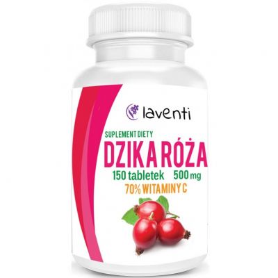 Dzika Róża 500mg 150tabl Laventi - 5907694936057.jpg