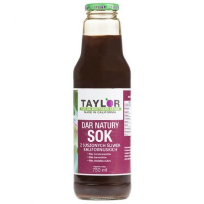 Sok ze śliwek kalifornijskich 750ml Taylor  - 5907696418056.jpg
