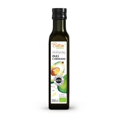 Olej z Awokado Tłoczony Na Zimno Keto BIO 250ml Batom - 5907709955660.jpg