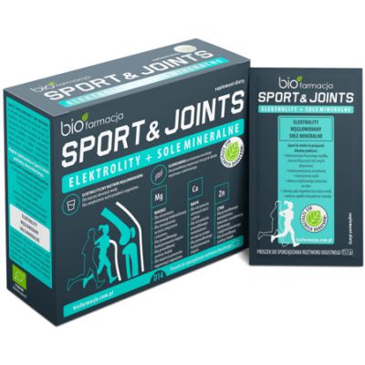 Elektrolity i sole mineralne SPORT & JOINTS 14 saszetek Biofarmacja - 5907710947081.jpg