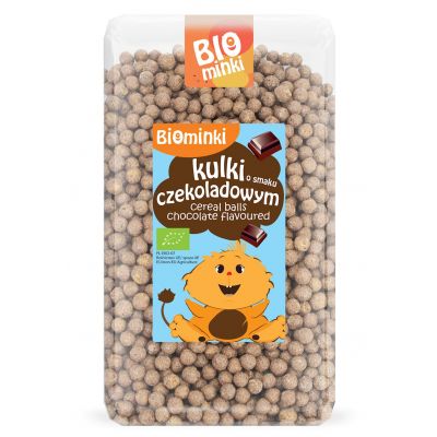 Kulki o Smaku Czekoladowym BIO 300g Biominki - 5907738152689.jpg